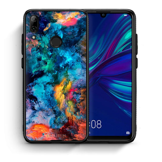 Θήκη Huawei P Smart 2019 Crayola Paint από τη Smartfits με σχέδιο στο πίσω μέρος και μαύρο περίβλημα | Huawei P Smart 2019 Crayola Paint case with colorful back and black bezels
