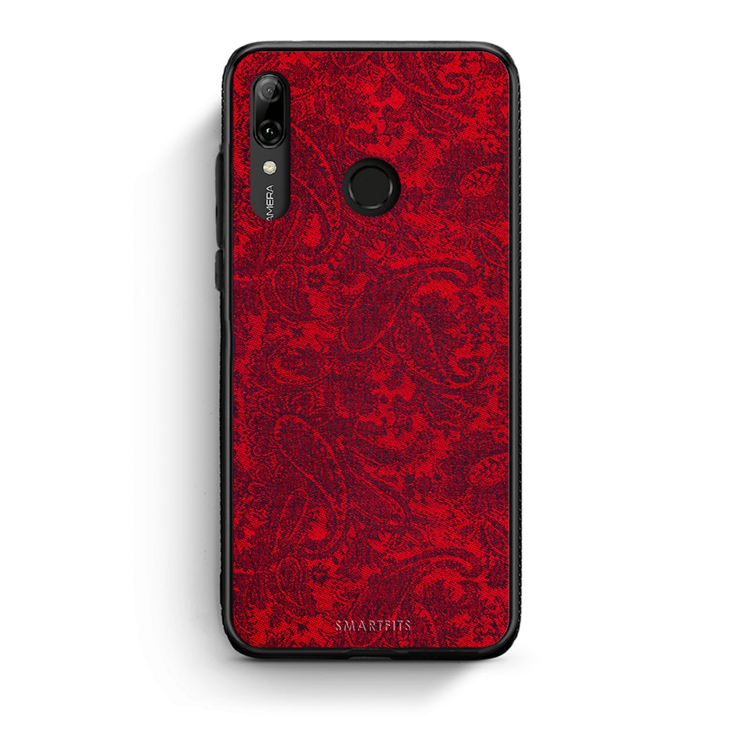 Huawei P Smart 2019 Paisley Cashmere θήκη από τη Smartfits με σχέδιο στο πίσω μέρος και μαύρο περίβλημα | Smartphone case with colorful back and black bezels by Smartfits