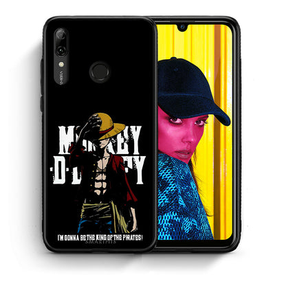 Θήκη Huawei P Smart 2019 Pirate King από τη Smartfits με σχέδιο στο πίσω μέρος και μαύρο περίβλημα | Huawei P Smart 2019 Pirate King case with colorful back and black bezels