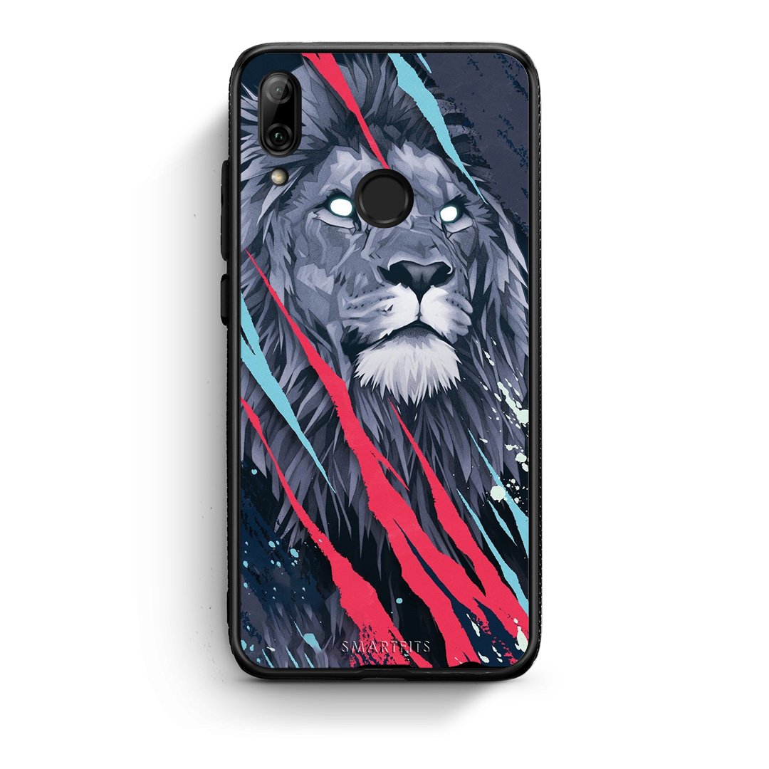 4 - Huawei P Smart 2019 Lion Designer PopArt case, cover, bumper