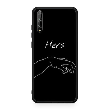 Huawei P Smart S Aeshetic Love 1 Θήκη Αγίου Βαλεντίνου από τη Smartfits με σχέδιο στο πίσω μέρος και μαύρο περίβλημα | Smartphone case with colorful back and black bezels by Smartfits