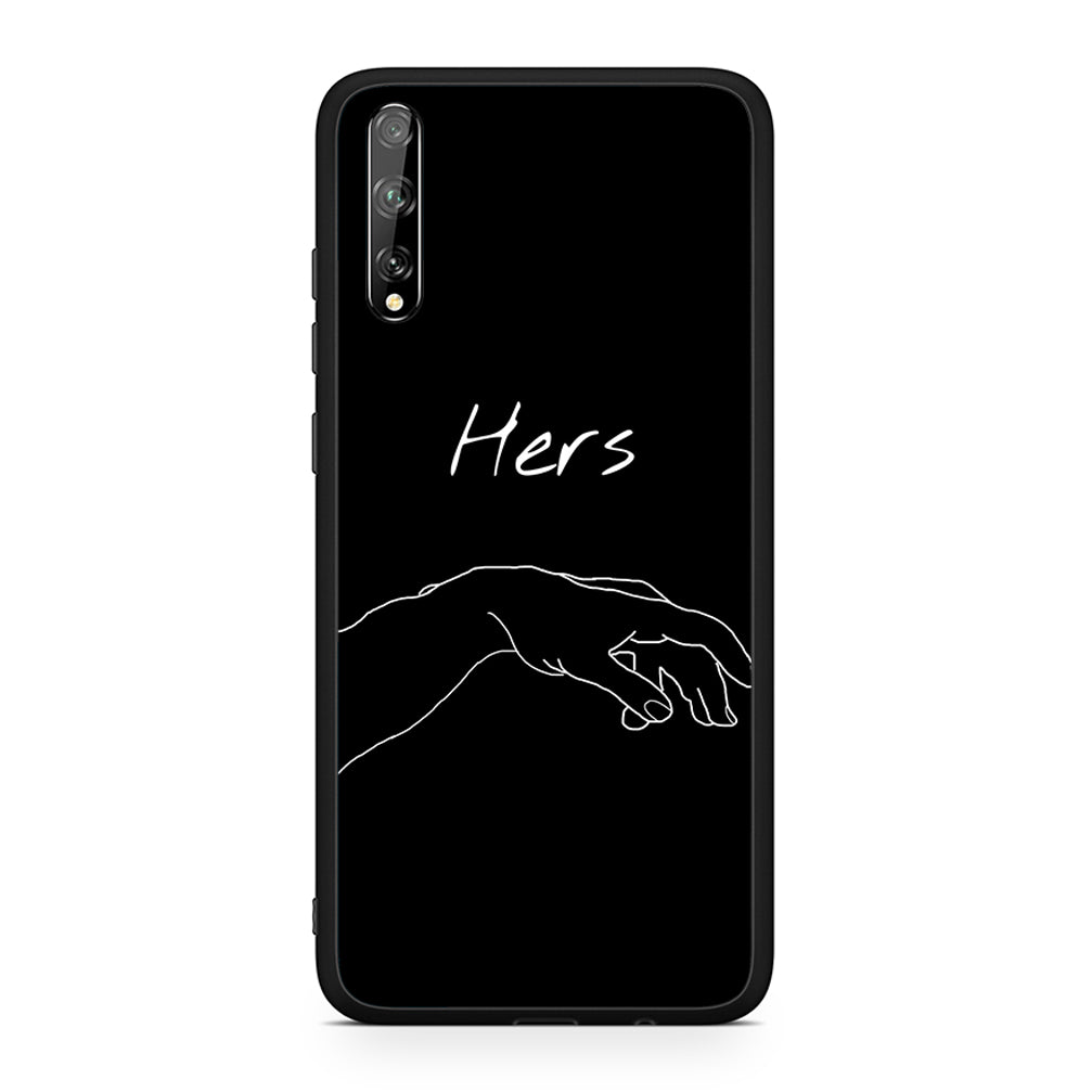 Huawei P Smart S Aeshetic Love 1 Θήκη Αγίου Βαλεντίνου από τη Smartfits με σχέδιο στο πίσω μέρος και μαύρο περίβλημα | Smartphone case with colorful back and black bezels by Smartfits