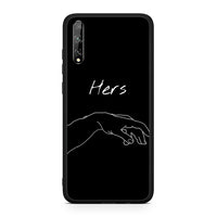Thumbnail for Huawei P Smart S Aeshetic Love 1 Θήκη Αγίου Βαλεντίνου από τη Smartfits με σχέδιο στο πίσω μέρος και μαύρο περίβλημα | Smartphone case with colorful back and black bezels by Smartfits