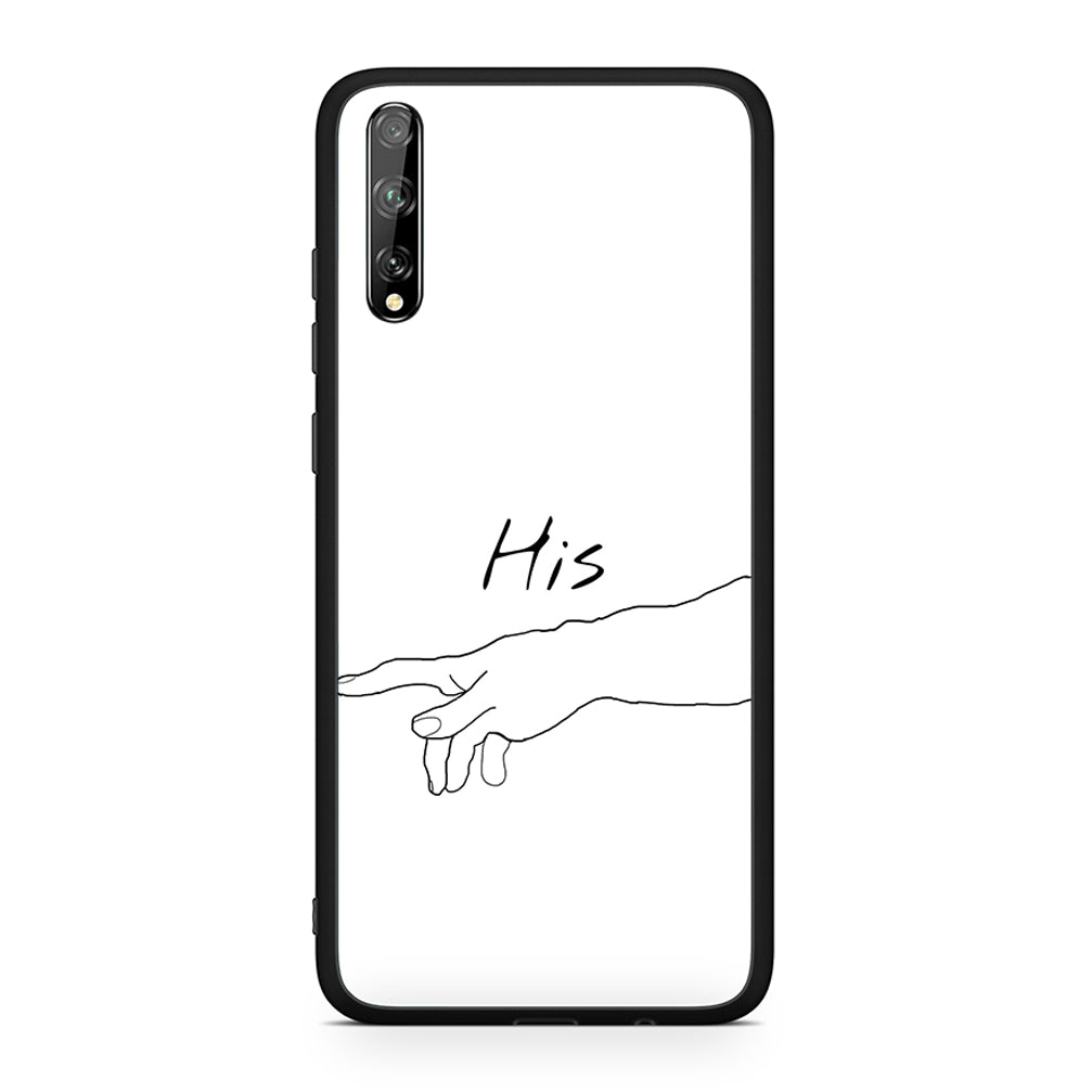 Huawei P Smart S Aeshetic Love 2 Θήκη Αγίου Βαλεντίνου από τη Smartfits με σχέδιο στο πίσω μέρος και μαύρο περίβλημα | Smartphone case with colorful back and black bezels by Smartfits