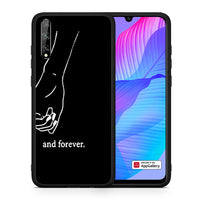 Thumbnail for Θήκη Αγίου Βαλεντίνου Huawei P Smart S Always & Forever 2 από τη Smartfits με σχέδιο στο πίσω μέρος και μαύρο περίβλημα | Huawei P Smart S Always & Forever 2 case with colorful back and black bezels