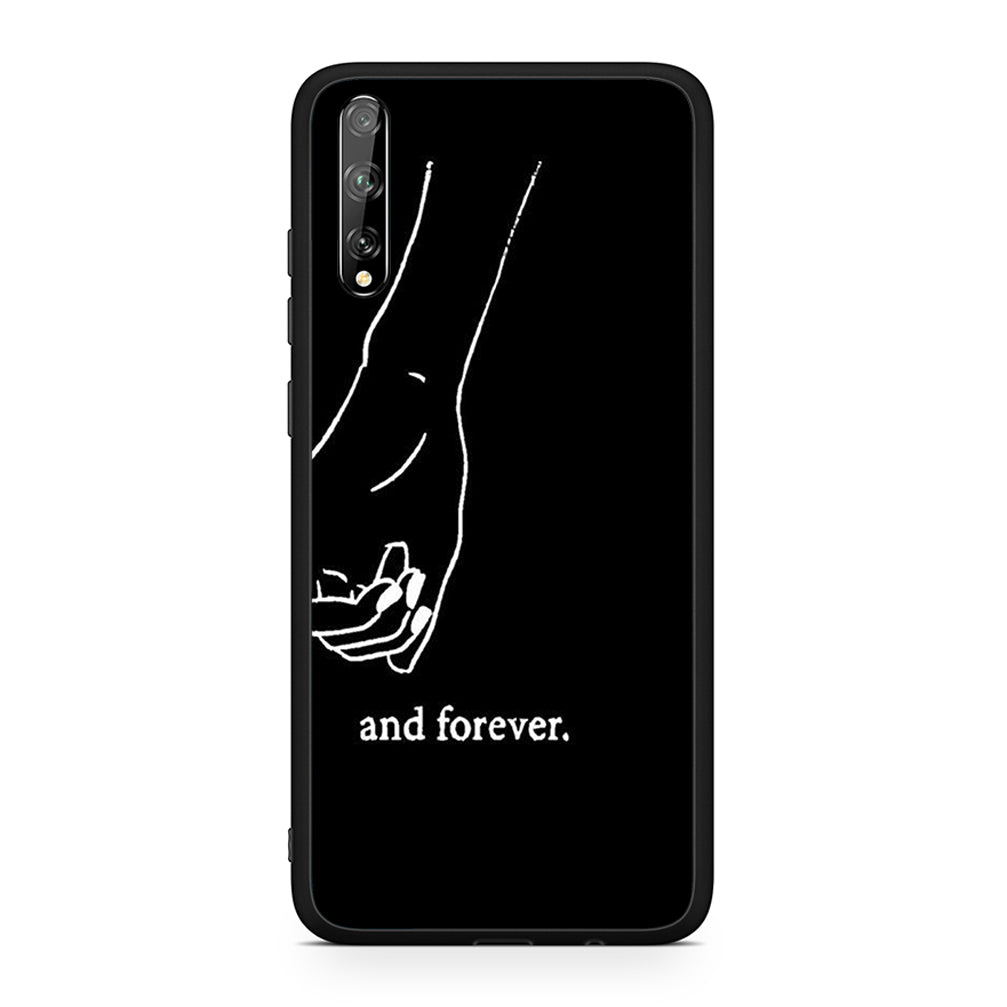 Huawei P Smart S Always & Forever 2 Θήκη Αγίου Βαλεντίνου από τη Smartfits με σχέδιο στο πίσω μέρος και μαύρο περίβλημα | Smartphone case with colorful back and black bezels by Smartfits