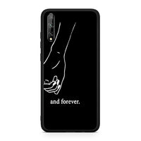 Thumbnail for Huawei P Smart S Always & Forever 2 Θήκη Αγίου Βαλεντίνου από τη Smartfits με σχέδιο στο πίσω μέρος και μαύρο περίβλημα | Smartphone case with colorful back and black bezels by Smartfits