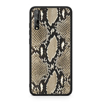 Thumbnail for Huawei P Smart S Fashion Snake Animal θήκη από τη Smartfits με σχέδιο στο πίσω μέρος και μαύρο περίβλημα | Smartphone case with colorful back and black bezels by Smartfits