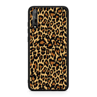 Thumbnail for Huawei P Smart S Leopard Animal θήκη από τη Smartfits με σχέδιο στο πίσω μέρος και μαύρο περίβλημα | Smartphone case with colorful back and black bezels by Smartfits