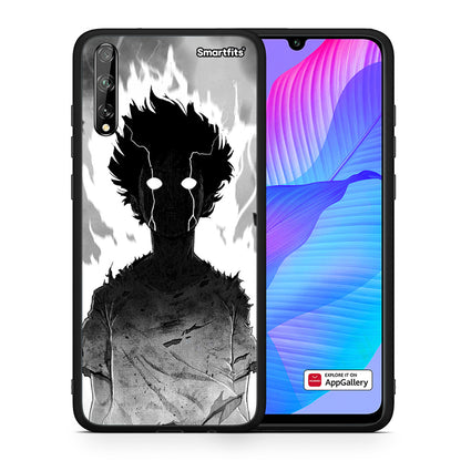Θήκη Huawei P Smart S Anime Boy από τη Smartfits με σχέδιο στο πίσω μέρος και μαύρο περίβλημα | Huawei P Smart S Anime Boy case with colorful back and black bezels