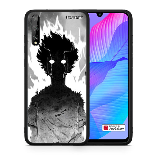 Θήκη Huawei P Smart S Anime Boy από τη Smartfits με σχέδιο στο πίσω μέρος και μαύρο περίβλημα | Huawei P Smart S Anime Boy case with colorful back and black bezels