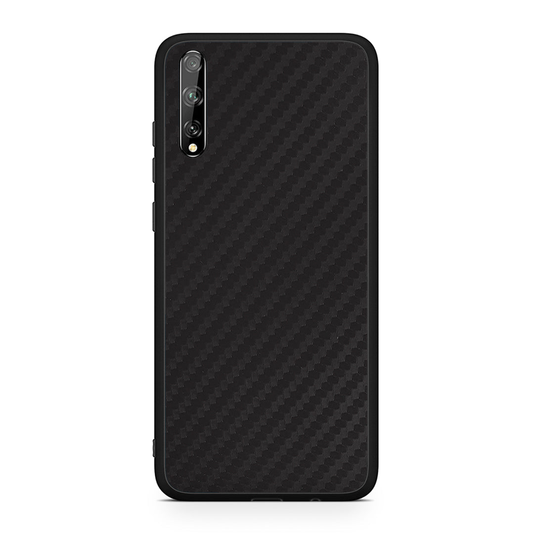 Huawei P Smart S Carbon Black θήκη από τη Smartfits με σχέδιο στο πίσω μέρος και μαύρο περίβλημα | Smartphone case with colorful back and black bezels by Smartfits