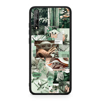 Thumbnail for Huawei P Smart S Collage Dude Θήκη Αγίου Βαλεντίνου από τη Smartfits με σχέδιο στο πίσω μέρος και μαύρο περίβλημα | Smartphone case with colorful back and black bezels by Smartfits