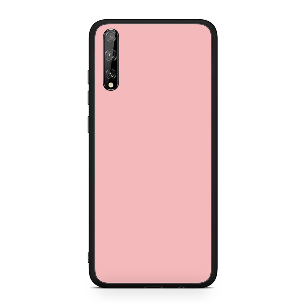 Huawei P Smart S Nude Color θήκη από τη Smartfits με σχέδιο στο πίσω μέρος και μαύρο περίβλημα | Smartphone case with colorful back and black bezels by Smartfits