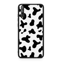 Thumbnail for Huawei P Smart S Cow Print θήκη από τη Smartfits με σχέδιο στο πίσω μέρος και μαύρο περίβλημα | Smartphone case with colorful back and black bezels by Smartfits