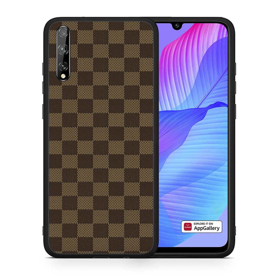 Θήκη Huawei P Smart S Glamour Designer από τη Smartfits με σχέδιο στο πίσω μέρος και μαύρο περίβλημα | Huawei P Smart S Glamour Designer case with colorful back and black bezels