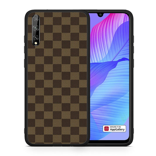 Θήκη Huawei P Smart S Glamour Designer από τη Smartfits με σχέδιο στο πίσω μέρος και μαύρο περίβλημα | Huawei P Smart S Glamour Designer case with colorful back and black bezels