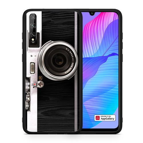 Θήκη Huawei P Smart S Emily In Paris από τη Smartfits με σχέδιο στο πίσω μέρος και μαύρο περίβλημα | Huawei P Smart S Emily In Paris case with colorful back and black bezels