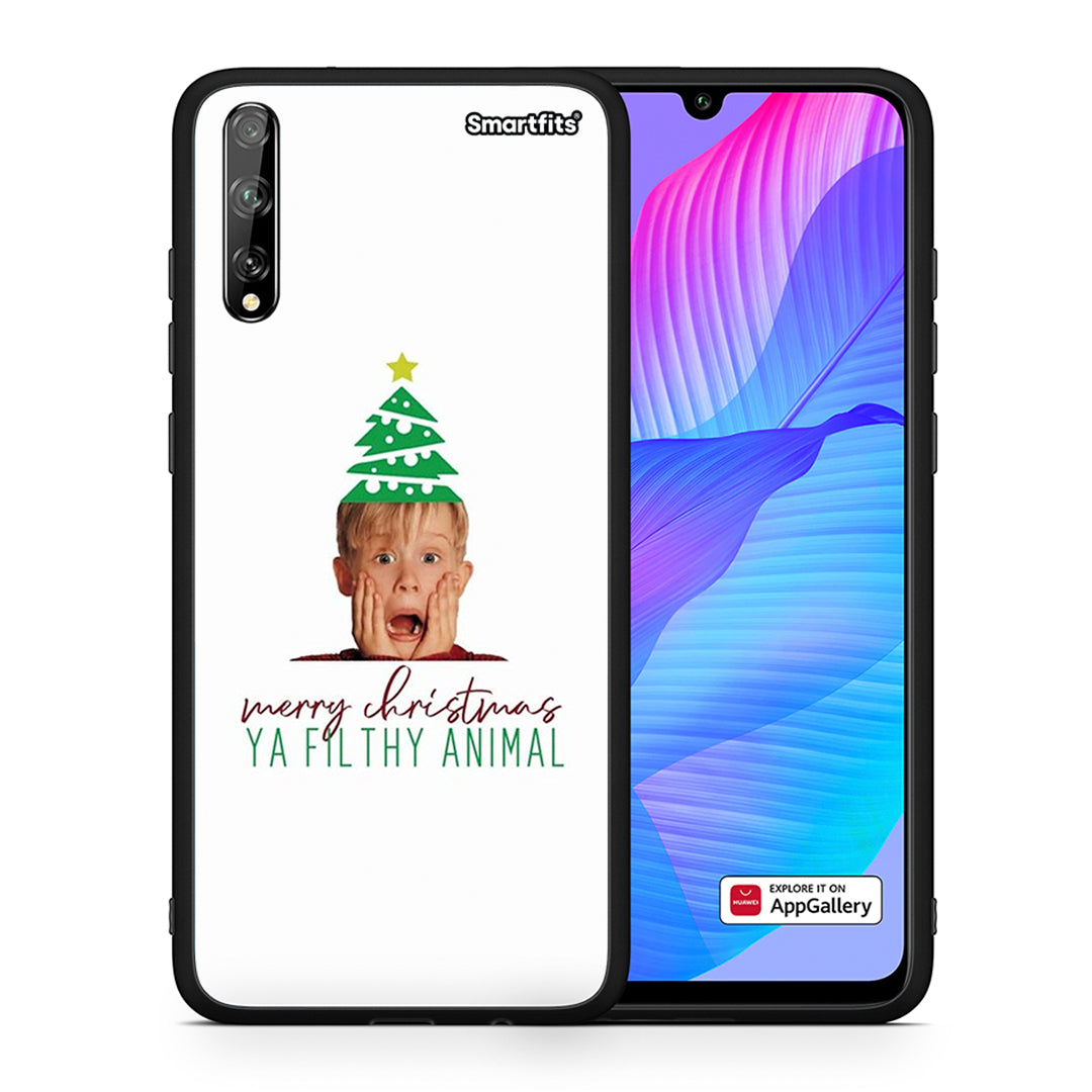 Θήκη Huawei P Smart S Filthy Animal από τη Smartfits με σχέδιο στο πίσω μέρος και μαύρο περίβλημα | Huawei P Smart S Filthy Animal case with colorful back and black bezels