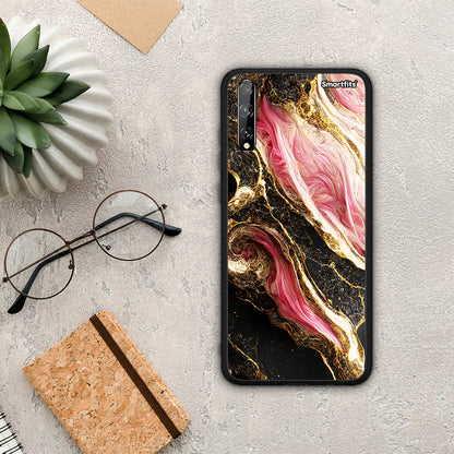 Glamorous Pink Marble - Huawei P Smart S θήκη