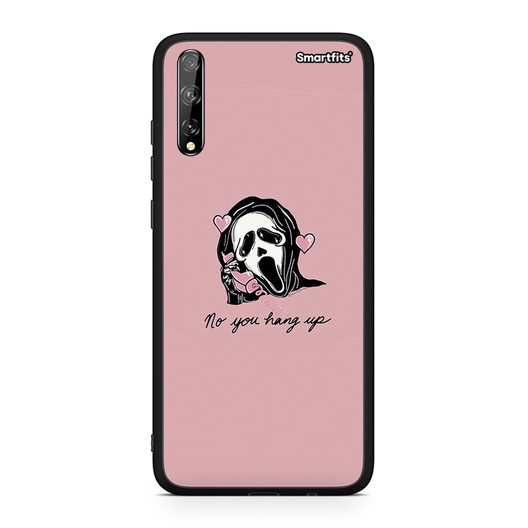 Huawei P Smart S Halloween Hang Up Θήκη από τη Smartfits με σχέδιο στο πίσω μέρος και μαύρο περίβλημα | Smartphone case with colorful back and black bezels by Smartfits