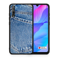 Thumbnail for Θήκη Huawei P Smart S Jeans Pocket από τη Smartfits με σχέδιο στο πίσω μέρος και μαύρο περίβλημα | Huawei P Smart S Jeans Pocket case with colorful back and black bezels