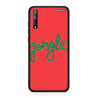 Thumbnail for Huawei P Smart S Jingle Xmas θήκη από τη Smartfits με σχέδιο στο πίσω μέρος και μαύρο περίβλημα | Smartphone case with colorful back and black bezels by Smartfits