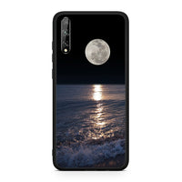 Thumbnail for Huawei P Smart S Moon Landscape θήκη από τη Smartfits με σχέδιο στο πίσω μέρος και μαύρο περίβλημα | Smartphone case with colorful back and black bezels by Smartfits