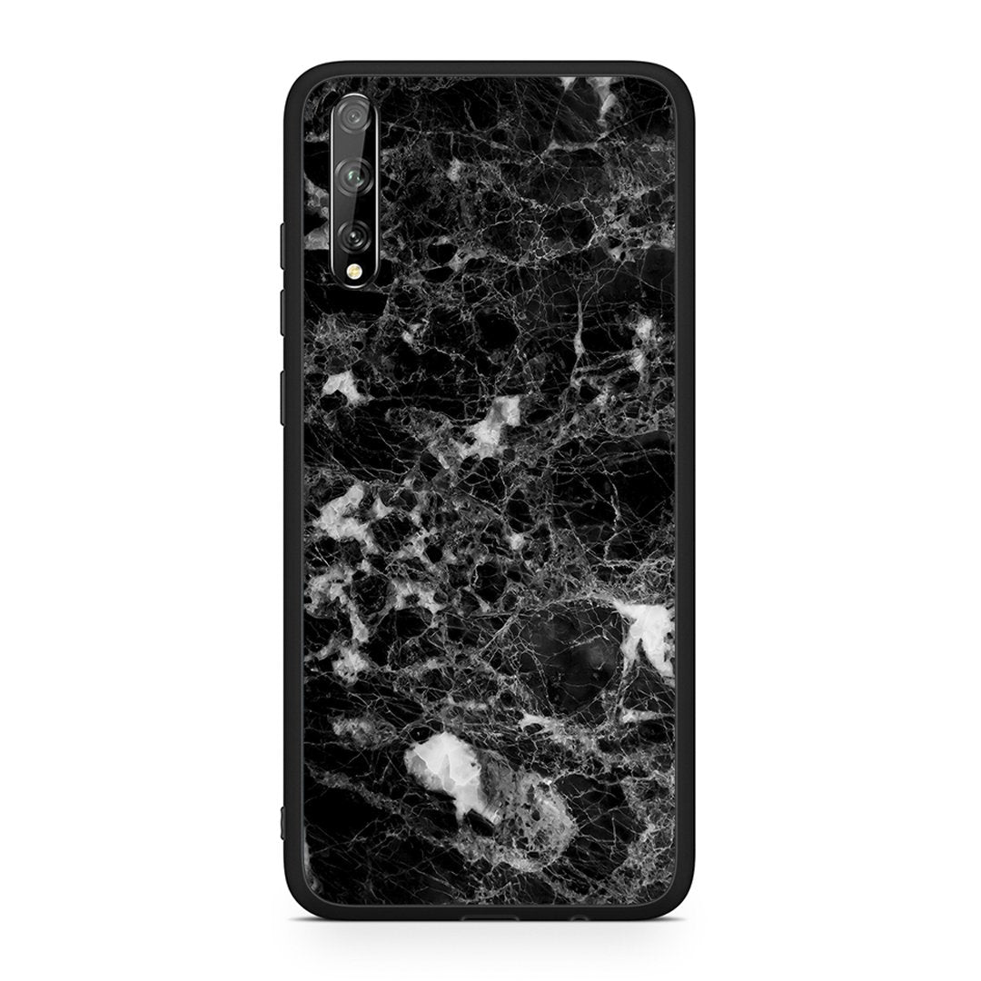 Huawei P Smart S Male marble θήκη από τη Smartfits με σχέδιο στο πίσω μέρος και μαύρο περίβλημα | Smartphone case with colorful back and black bezels by Smartfits