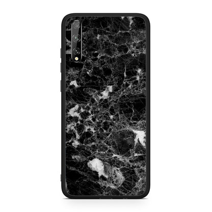 Huawei P Smart S Male marble θήκη από τη Smartfits με σχέδιο στο πίσω μέρος και μαύρο περίβλημα | Smartphone case with colorful back and black bezels by Smartfits