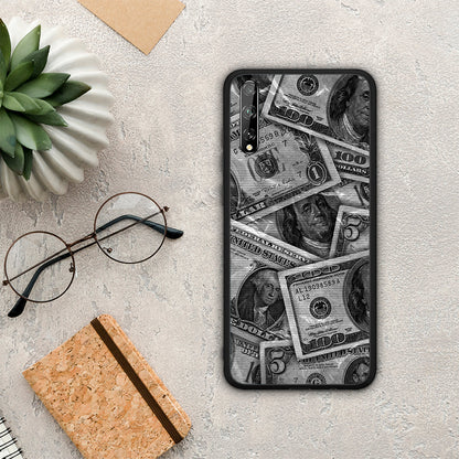 Money Dollars - Huawei P Smart S θήκη
