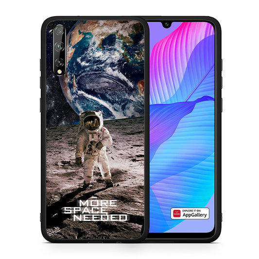 Θήκη Huawei P Smart S More Space από τη Smartfits με σχέδιο στο πίσω μέρος και μαύρο περίβλημα | Huawei P Smart S More Space case with colorful back and black bezels