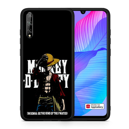 Θήκη Huawei P Smart S Pirate King από τη Smartfits με σχέδιο στο πίσω μέρος και μαύρο περίβλημα | Huawei P Smart S Pirate King case with colorful back and black bezels
