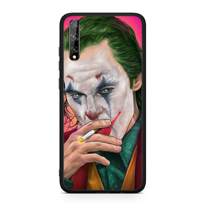 Huawei P Smart S JokesOnU PopArt θήκη από τη Smartfits με σχέδιο στο πίσω μέρος και μαύρο περίβλημα | Smartphone case with colorful back and black bezels by Smartfits