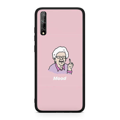 Huawei P Smart S Mood PopArt θήκη από τη Smartfits με σχέδιο στο πίσω μέρος και μαύρο περίβλημα | Smartphone case with colorful back and black bezels by Smartfits