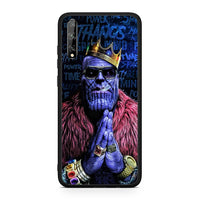 Thumbnail for Huawei P Smart S Thanos PopArt θήκη από τη Smartfits με σχέδιο στο πίσω μέρος και μαύρο περίβλημα | Smartphone case with colorful back and black bezels by Smartfits