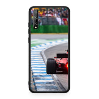 Thumbnail for Huawei P Smart S Racing Vibes θήκη από τη Smartfits με σχέδιο στο πίσω μέρος και μαύρο περίβλημα | Smartphone case with colorful back and black bezels by Smartfits