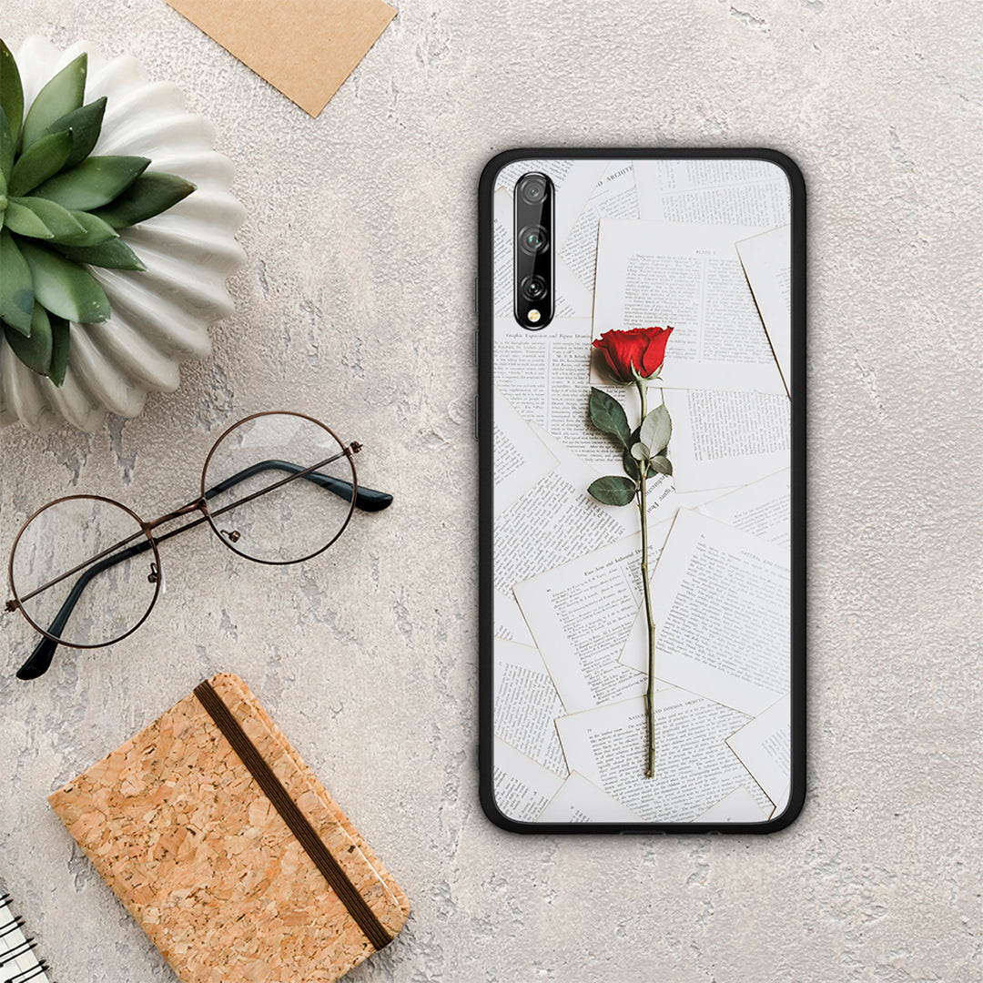 Red Rose - Huawei P Smart S θήκη
