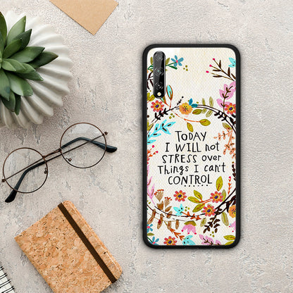 Stress Over - Huawei P Smart S θήκη