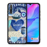 Thumbnail for Θήκη Huawei P Smart S Summer In Greece από τη Smartfits με σχέδιο στο πίσω μέρος και μαύρο περίβλημα | Huawei P Smart S Summer In Greece case with colorful back and black bezels