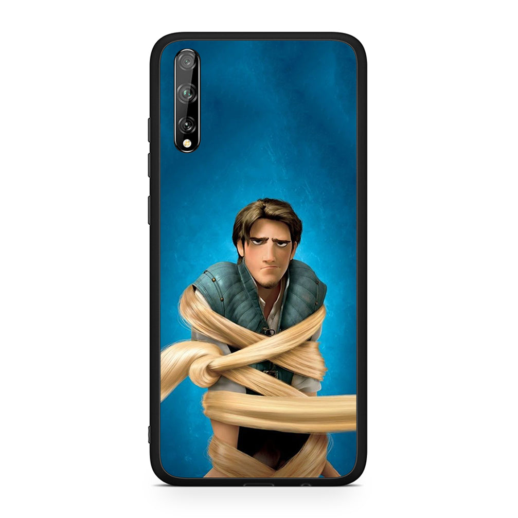 Huawei P Smart S Tangled 1 Θήκη Αγίου Βαλεντίνου από τη Smartfits με σχέδιο στο πίσω μέρος και μαύρο περίβλημα | Smartphone case with colorful back and black bezels by Smartfits