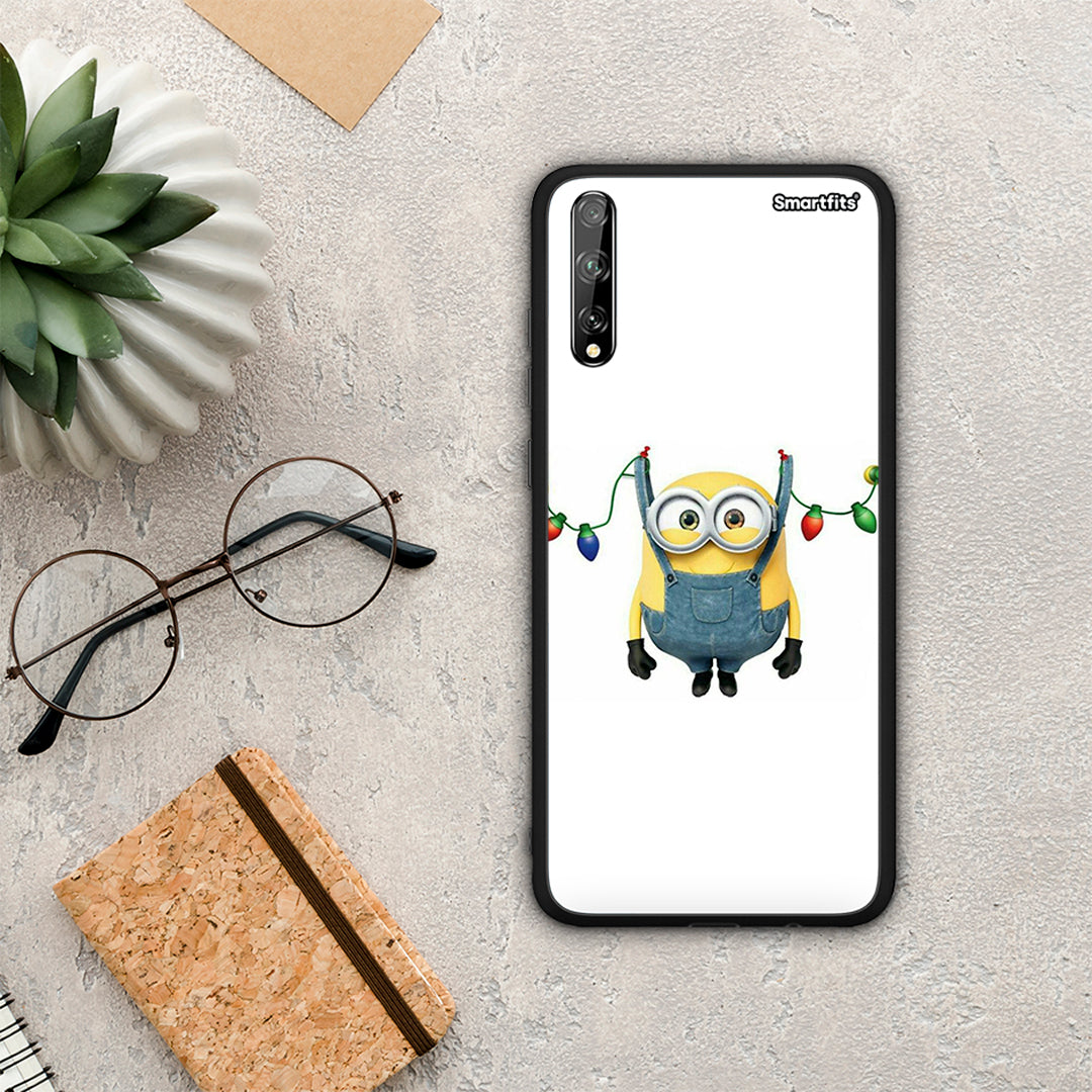 Xmas Minion Lights - Huawei P Smart S θήκη