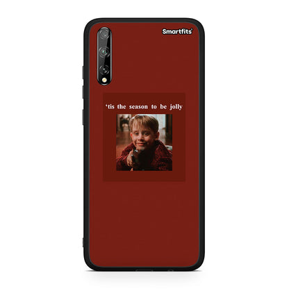 Huawei P Smart S Xmas Ultimate Spirit θήκη από τη Smartfits με σχέδιο στο πίσω μέρος και μαύρο περίβλημα | Smartphone case with colorful back and black bezels by Smartfits