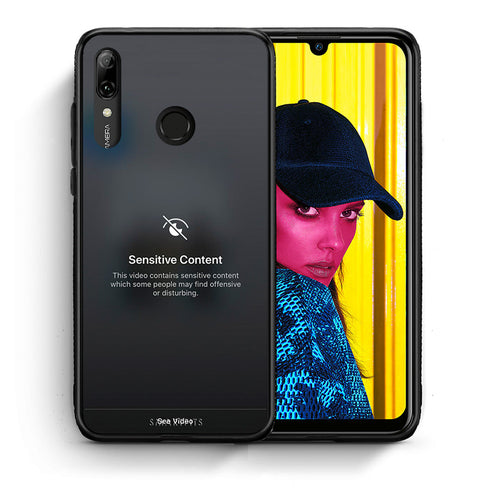 Θήκη Huawei P Smart 2019 Sensitive Content από τη Smartfits με σχέδιο στο πίσω μέρος και μαύρο περίβλημα | Huawei P Smart 2019 Sensitive Content case with colorful back and black bezels
