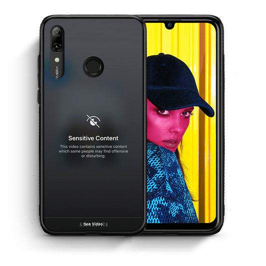 Θήκη Huawei P Smart 2019 Sensitive Content από τη Smartfits με σχέδιο στο πίσω μέρος και μαύρο περίβλημα | Huawei P Smart 2019 Sensitive Content case with colorful back and black bezels