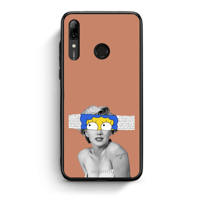 Huawei P Smart 2019 Sim Merilyn θήκη από τη Smartfits με σχέδιο στο πίσω μέρος και μαύρο περίβλημα | Smartphone case with colorful back and black bezels by Smartfits