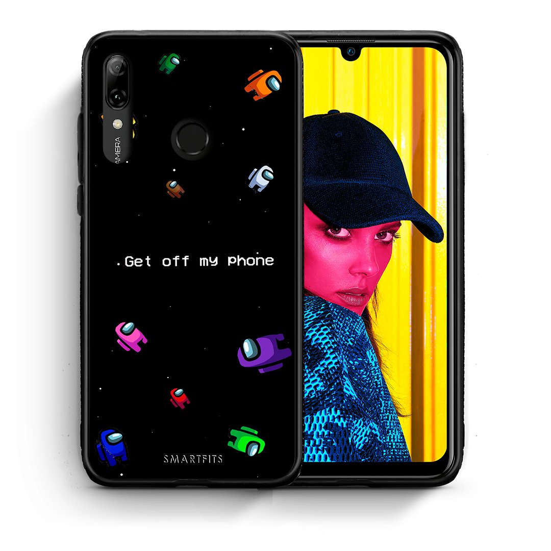 Θήκη Huawei P Smart 2019 AFK Text από τη Smartfits με σχέδιο στο πίσω μέρος και μαύρο περίβλημα | Huawei P Smart 2019 AFK Text case with colorful back and black bezels