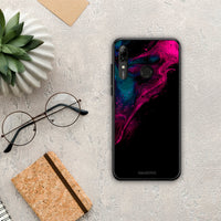 Thumbnail for Watercolor Pink Black - Huawei P Smart 2019 / P Smart+ / Nova 3i θήκη