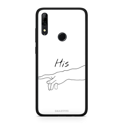 Huawei P Smart Z Aeshetic Love 2 Θήκη Αγίου Βαλεντίνου από τη Smartfits με σχέδιο στο πίσω μέρος και μαύρο περίβλημα | Smartphone case with colorful back and black bezels by Smartfits