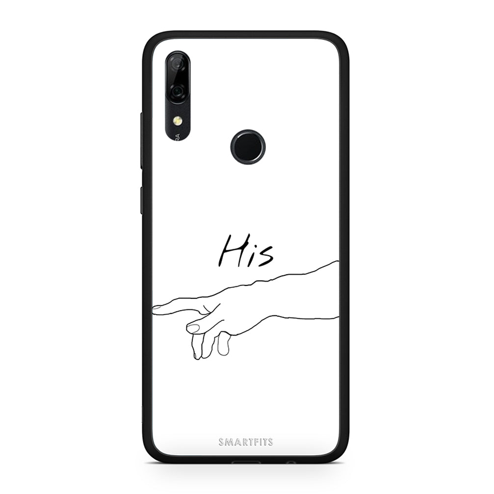 Huawei P Smart Z Aeshetic Love 2 Θήκη Αγίου Βαλεντίνου από τη Smartfits με σχέδιο στο πίσω μέρος και μαύρο περίβλημα | Smartphone case with colorful back and black bezels by Smartfits